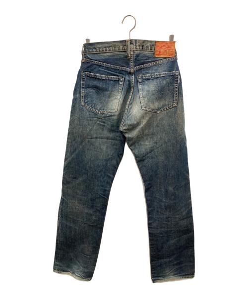 STUDIO D'ARTISAN（ステュディオダルチザン）STUDIO D'ARTISAN (ステュディオダルチザン) ボタンフライデニムパンツ ブルー サイズ:30の古着・服飾アイテム