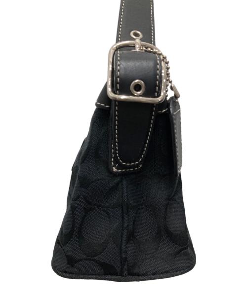 COACH（コーチ）COACH (コーチ) ワンショルダーバッグ ブラックの古着・服飾アイテム