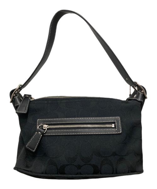 COACH（コーチ）COACH (コーチ) ワンショルダーバッグ ブラックの古着・服飾アイテム
