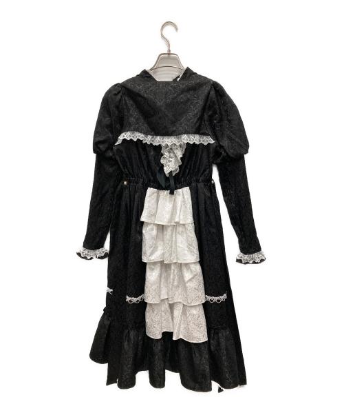 CHALMIERE（シャルミエール）chalmiere (シャルミエール) ヴィクトリアンワンピース ブラック サイズ:Mの古着・服飾アイテム