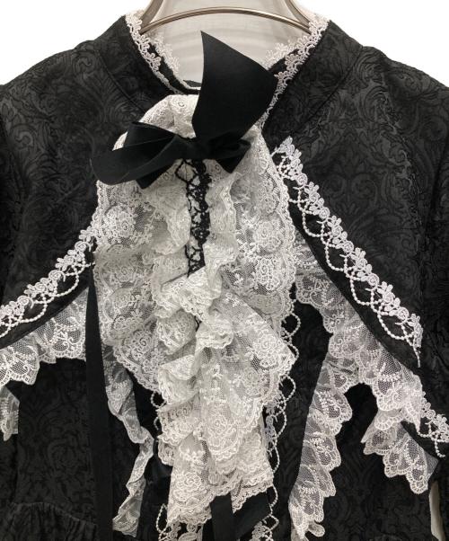 CHALMIERE（シャルミエール）chalmiere (シャルミエール) ヴィクトリアンワンピース ブラック サイズ:Mの古着・服飾アイテム