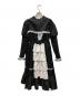 chalmiere (シャルミエール) ヴィクトリアンワンピース ブラック サイズ:M：15000円