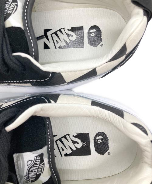 VANS（ヴァンズ）VANS (ヴァンズ) A BATHING APE (アベイシングエイプ) LX Knu Skool TB ブラック サイズ:27.5の古着・服飾アイテム