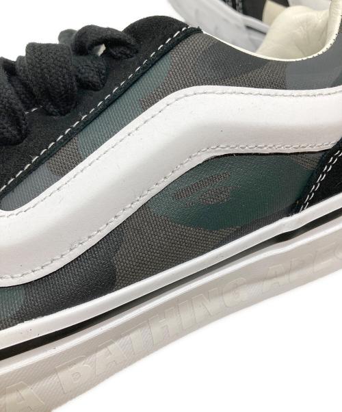 VANS（ヴァンズ）VANS (ヴァンズ) A BATHING APE (アベイシングエイプ) LX Knu Skool TB ブラック サイズ:27.5の古着・服飾アイテム