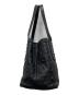 JIMMY CHOO (ジミーチュウ) サラ Sエンボスドスター ハンドバッグ ブラック：20000円