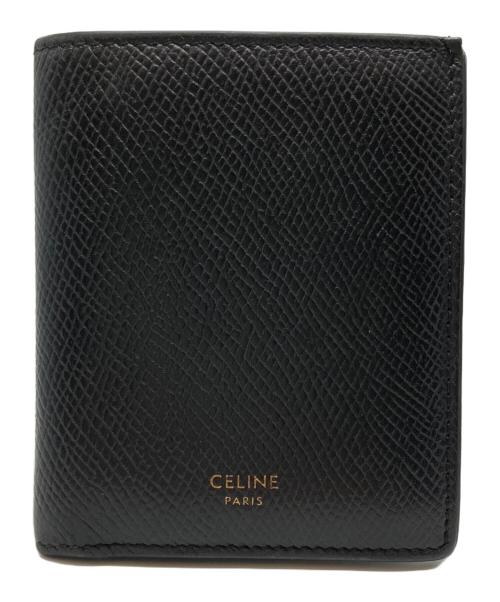 CELINE（セリーヌ）CELINE (セリーヌ) コンパクトウォレット ブラックの古着・服飾アイテム