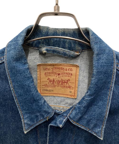 LEVI'S（リーバイス）LEVI'S (リーバイス) 80s 70506-0216 DENIM JACKET インディゴ サイズ:44の古着・服飾アイテム