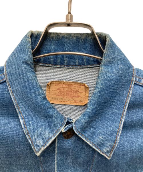 LEVI'S（リーバイス）LEVI'S (リーバイス) 70505デニムジャケット ブルー サイズ:38の古着・服飾アイテム