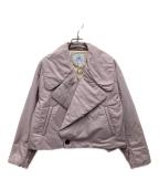 KAPOK KNOTカポック ノット）の古着「Short coat/ショートコート」｜ピンク