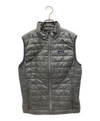 Patagoniaパタゴニア）の古着「Nano Puff Vest/ナノパフベスト」｜グレー