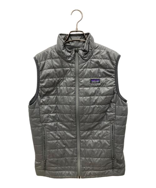 Patagonia（パタゴニア）Patagonia (パタゴニア) Nano Puff Vest/ナノパフベスト グレー サイズ:Sの古着・服飾アイテム