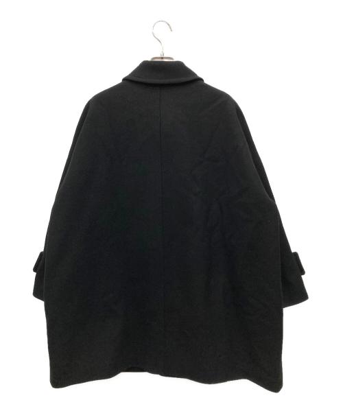 MACKINTOSH（マッキントッシュ）MACKINTOSH (マッキントッシュ) IENA別注 HUMBIE LS ライトメルトンコート ブラック サイズ:4の古着・服飾アイテム