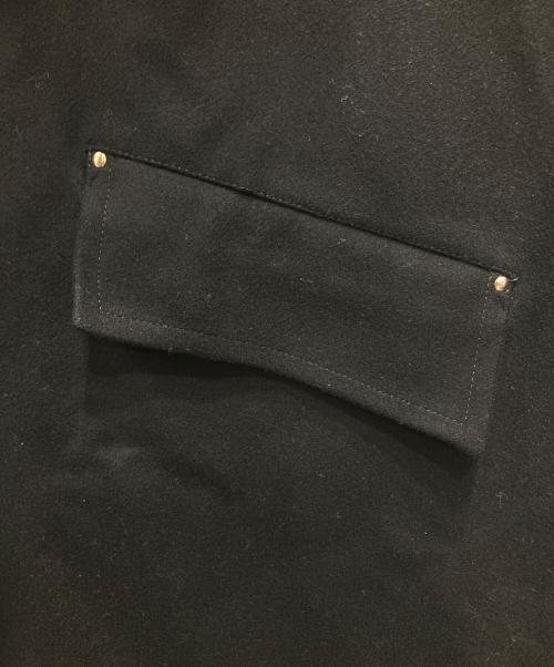 MACKINTOSH（マッキントッシュ）MACKINTOSH (マッキントッシュ) IENA別注 HUMBIE LS ライトメルトンコート ブラック サイズ:4の古着・服飾アイテム