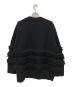 F/CE. (エフシーイー) DUAL TEXTURE SHIFTED LINES KNIT ブラック サイズ:L：9000円