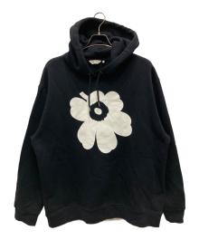 marimekko（マリメッコ）の古着「Runoja Unikko placement」｜ブラック