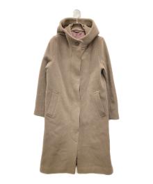 MACKINTOSH LONDON（マッキントッシュ ロンドン）の古着「メルトンフーデッドコート」｜ブラウン