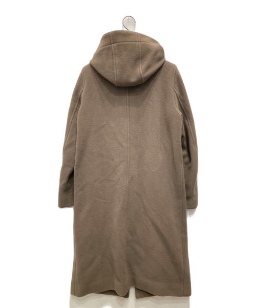 MACKINTOSH LONDON（マッキントッシュ ロンドン）MACKINTOSH LONDON (マッキントッシュ ロンドン) メルトンフーデッドコート ブラウン サイズ:40の古着・服飾アイテム