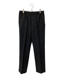 Acne studios（アクネ ストゥディオズ）の古着「モヘヤ混ウールイージーパンツ」｜ブラック