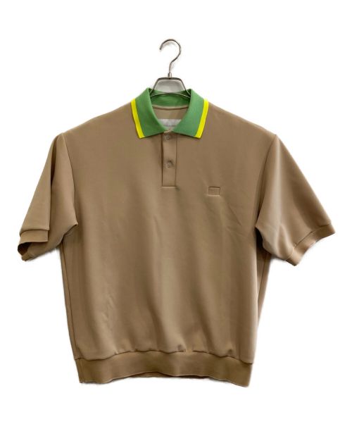 FUMITO GANRYU（フミトガンリュウ）FUMITO GANRYU (フミトガンリュウ) Large polo shirt ベージュ サイズ:2の古着・服飾アイテム
