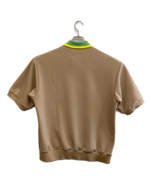 FUMITO GANRYU（フミトガンリュウ）FUMITO GANRYU (フミトガンリュウ) Large polo shirt ベージュ サイズ:2の古着・服飾アイテム