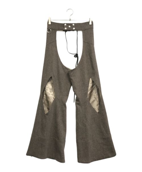 masu（エムエーエスユー）masu (エムエーエスユー) TOWN CHAPS (MOCHA) ブラウン サイズ:44の古着・服飾アイテム