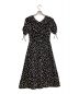 Kate Spade（ケイトスペード）の古着「メロウドットミディドレス」｜ブラック