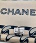 中古・古着 CHANEL (シャネル) キャンバス＆レザー チェーン柄バッグ ベージュ：81000円