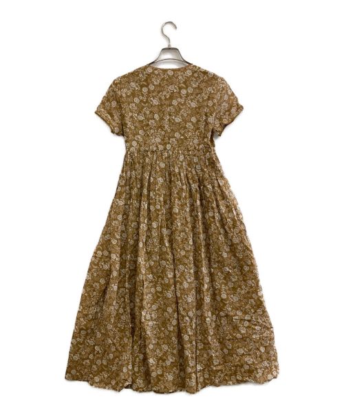 ne quittez pas（ヌキテパ）ne quittez pas (ヌキテパ) ワンピース ブラウン サイズ:表記無しの古着・服飾アイテム