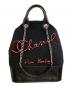 CHANEL（シャネル）の古着「エンブロイダリー　ウール×レザー2WAYハンドバッグ」｜ブラック