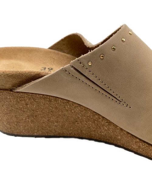 papillio（パピリオ）papillio (パピリオ) ウェッジヒールサンダル ベージュ サイズ:25の古着・服飾アイテム