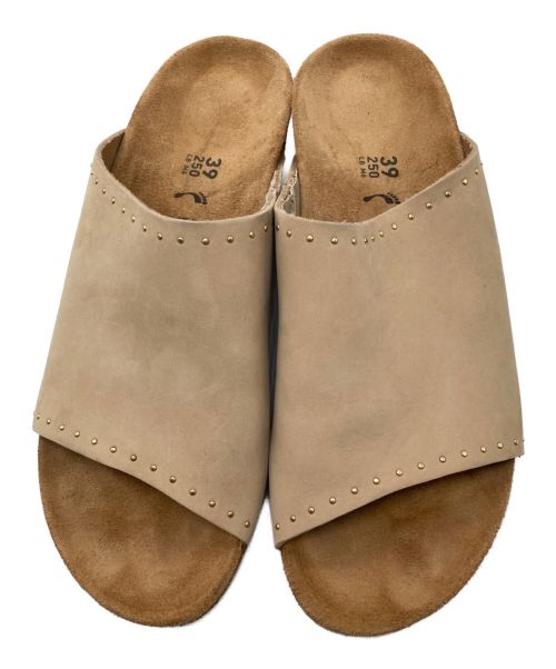 papillio（パピリオ）papillio (パピリオ) ウェッジヒールサンダル ベージュ サイズ:25の古着・服飾アイテム