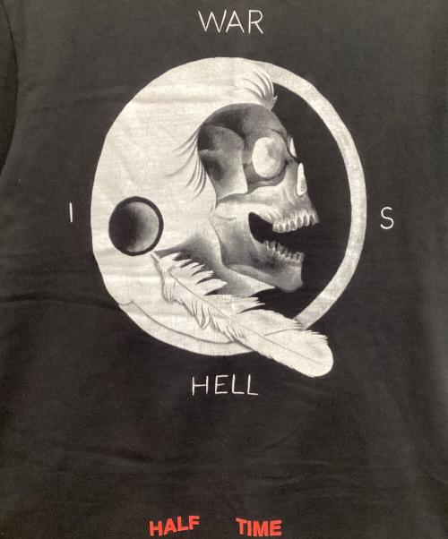 OFFWHITE（オフホワイト）OFFWHITE (オフホワイト) WAR IS HELL T-Shirts ブラック サイズ:XSの古着・服飾アイテム