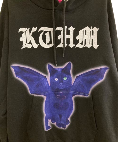 amilige（アミリージュ）amilige (アミリージュ) パーカー ブラック サイズ:表記無しの古着・服飾アイテム