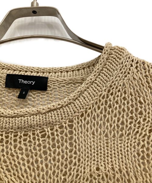 theory（セオリー）theory (セオリー) COOL CORDING/OPEN STITCH PO ベージュ サイズ:Sの古着・服飾アイテム