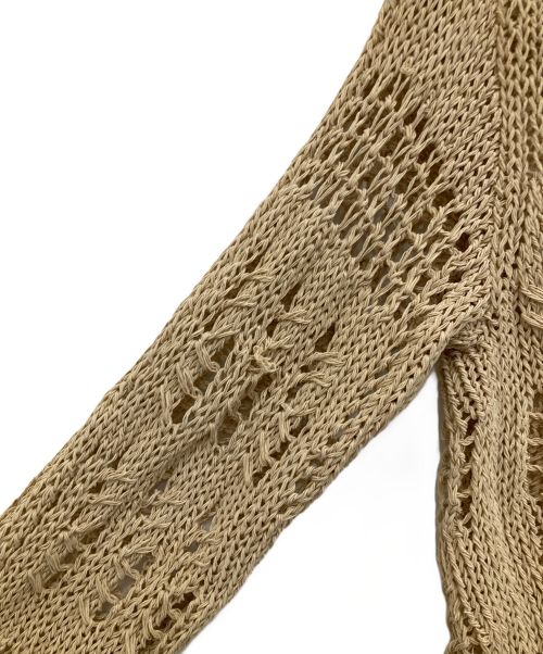 theory（セオリー）theory (セオリー) COOL CORDING/OPEN STITCH PO ベージュ サイズ:Sの古着・服飾アイテム