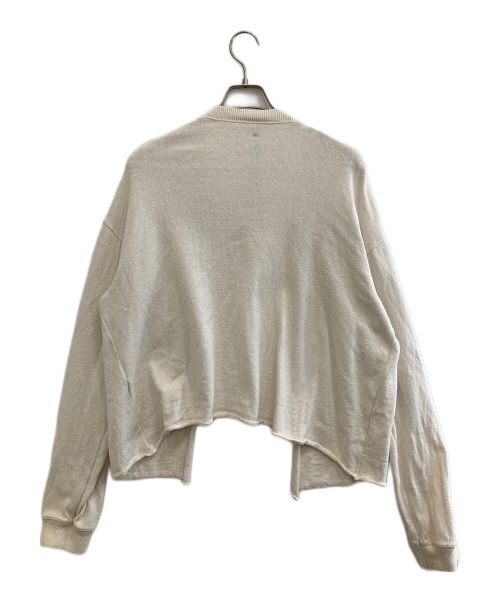 ISSUETHINGS（イシューシングス）ISSUETHINGS (イシューシングス) COTTON CARDIGAN ホワイト サイズ:2の古着・服飾アイテム