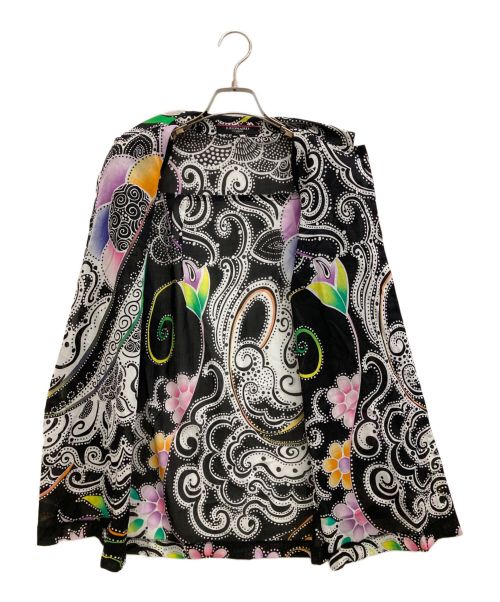 LEONARD FASHION（レオナールファッション）LEONARD FASHION (レオナールファッション) 総柄シャツ ブラック サイズ:11Rの古着・服飾アイテム