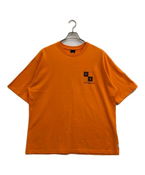 OY（オーワイ）OY (オーワイ) CHECK CUBE LOGO オレンジ サイズ:2の古着・服飾アイテム