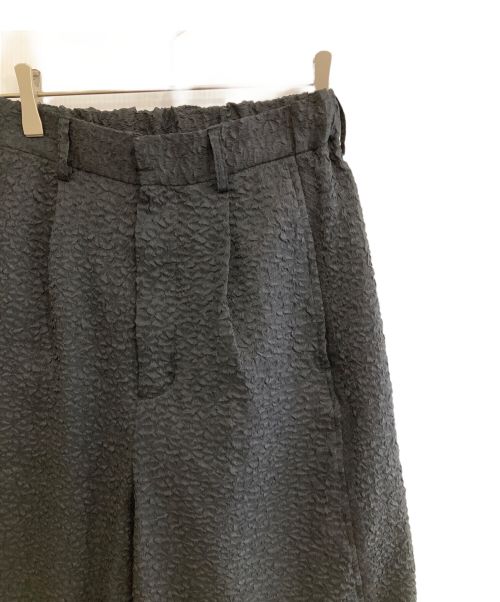 MAISON SPECIAL（メゾンスペシャル）MAISON SPECIAL (メゾンスペシャル) Side Line Sheer Pants ブラック サイズ:36の古着・服飾アイテム