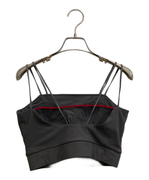 UN3D.（アンスリード）UN3D. (アンスリード) BACK LINE BARE TOP グレー サイズ:Fの古着・服飾アイテム