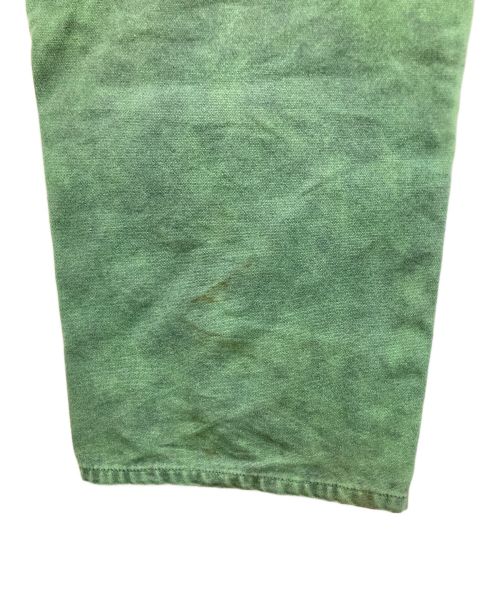 X-LARGE（エクストララージ）X-LARGE (エクストララージ) OVER DYE WORK PANT グリーン サイズ:34の古着・服飾アイテム