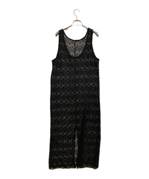 SLOBE IENA（スローブ イエナ）SLOBE IENA (スローブ イエナ) レイヤードレース編みワンピース ブラック サイズ:表記無しの古着・服飾アイテム