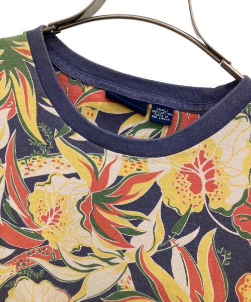 POLO SPORT（ポロスポーツ）POLO SPORT (ポロスポーツ) アロハプリントTEE ネイビー サイズ:Sの古着・服飾アイテム