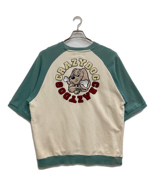GALFY（ガルフィー）GALFY (ガルフィー) 半袖スウェット アイボリー サイズ:中型犬（L）の古着・服飾アイテム