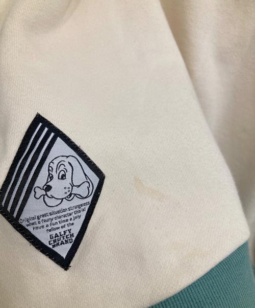 GALFY（ガルフィー）GALFY (ガルフィー) 半袖スウェット アイボリー サイズ:中型犬（L）の古着・服飾アイテム