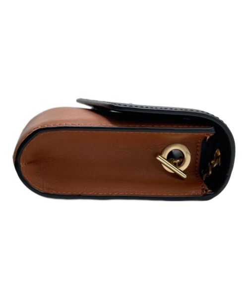 FOXLANE COLLECTIVE（フォックスレイン）FOXLANE COLLECTIVE (フォックスレイン) チェーンショルダーバッグ ブラックの古着・服飾アイテム