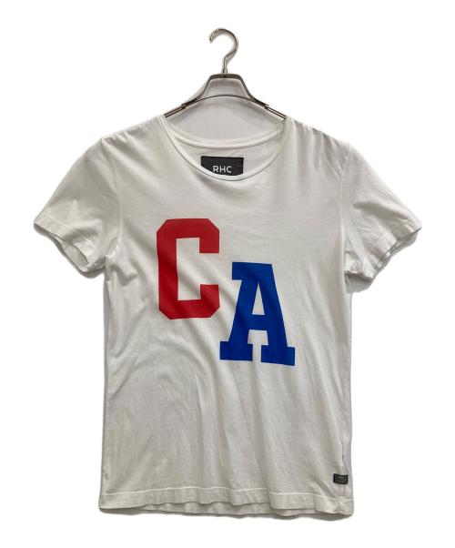 RHC Ron Herman（アールエイチシー ロンハーマン）RHC Ron Herman (アールエイチシー ロンハーマン) CAプリントTシャツ ホワイト サイズ:Mの古着・服飾アイテム