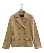 BURBERRY BLUE LABELバーバリーロンドンブルーレーベル）の古着「ショートコート」｜ベージュ