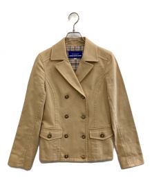 BURBERRY BLUE LABEL（バーバリー ブルー レーベル）の古着「ショートコート」｜ベージュ
