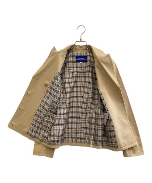 BURBERRY BLUE LABEL（バーバリーロンドンブルーレーベル）BURBERRY BLUE LABEL (バーバリーブルーレーベル) ショートコート ベージュ サイズ:Mの古着・服飾アイテム